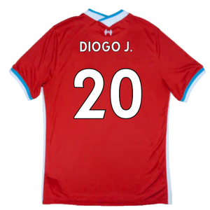 2020-2021 Liverpool Home Shirt (M) (Fair) (DIOGO J. 20)_1