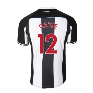 2021-2022 Newcastle United Home Shirt (M) (Mint) (GAYLE 12)_1