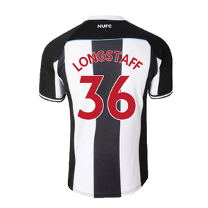 2021-2022 Newcastle United Home Shirt (M) (Mint) (LONGSTAFF 36)_1