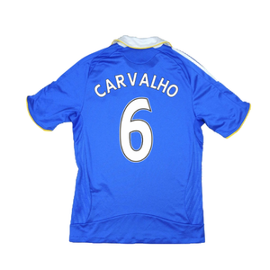 Chelsea 2008-09 Home Shirt ((Good) S) (Carvalho 6)_2