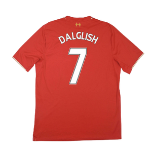 Liverpool 2015-16 Home Shirt ((Excellent) L) (Dalglish 7)_2