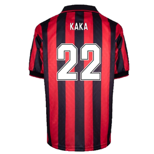 AC Milan 1996-97 Retro Home Shirt (M) (KAKA 22) (Excellent)_1