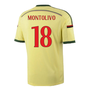 AC Milan 2014-15 Third Shirt (XL) (Very Good) (Montolivo 18)_1