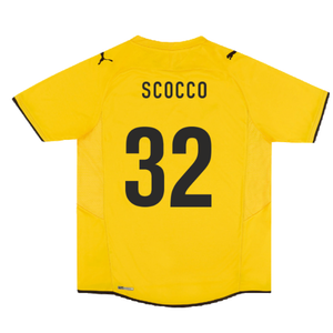 AEK Athens 2009-10 Home Shirt ((Excellent) XL) (Scocco 32)_2