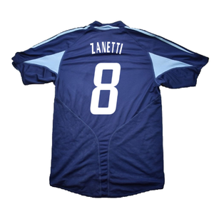 Argentina 2004-05 Away Shirt (L) (Excellent) (Zanetti 8)_1