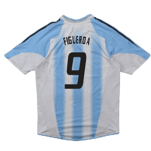 Argentina 2004-05 Home Shirt (XL) (Good) (Figueroa 9)_1