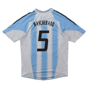 Argentina 2004-05 Home Shirt (XL) (Good) (Mascherano 5)_1