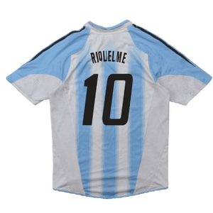 Argentina 2004-05 Home Shirt (XL) (Good) (RIQUELME 10)_1