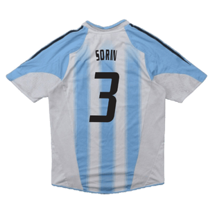 Argentina 2004-05 Home Shirt (XL) (Good) (Sorin 3)_1