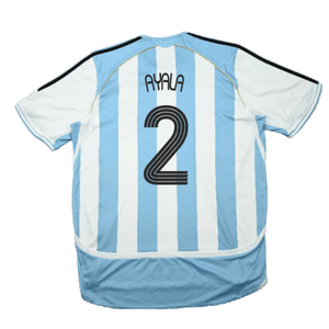 Argentina 2006-2007 Home Shirt (Good) (Ayala 2)_1