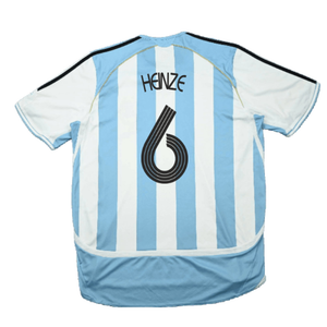 Argentina 2006-2007 Home Shirt (Good) (Heinze 6)_1