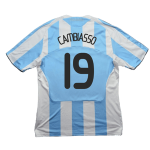 Argentina 2008-09 Home Shirt (L) (Very Good) (Cambiasso 19)_1