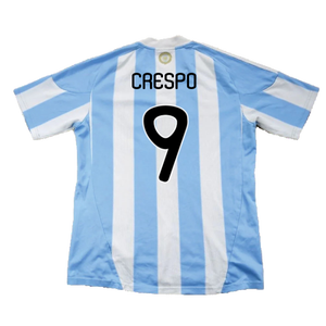 Argentina 2010-11 Home (L) (Excellent) (Crespo 9)_1