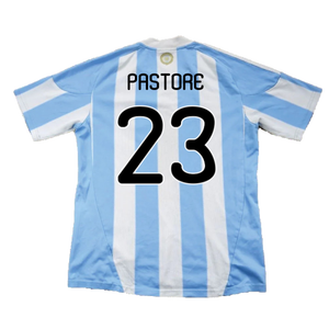 Argentina 2010-11 Home (L) (Excellent) (Pastore 23)_1