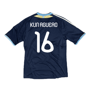 Argentina 2011-2012 Away Shirt (Good) (Kun Aguero 16)_1