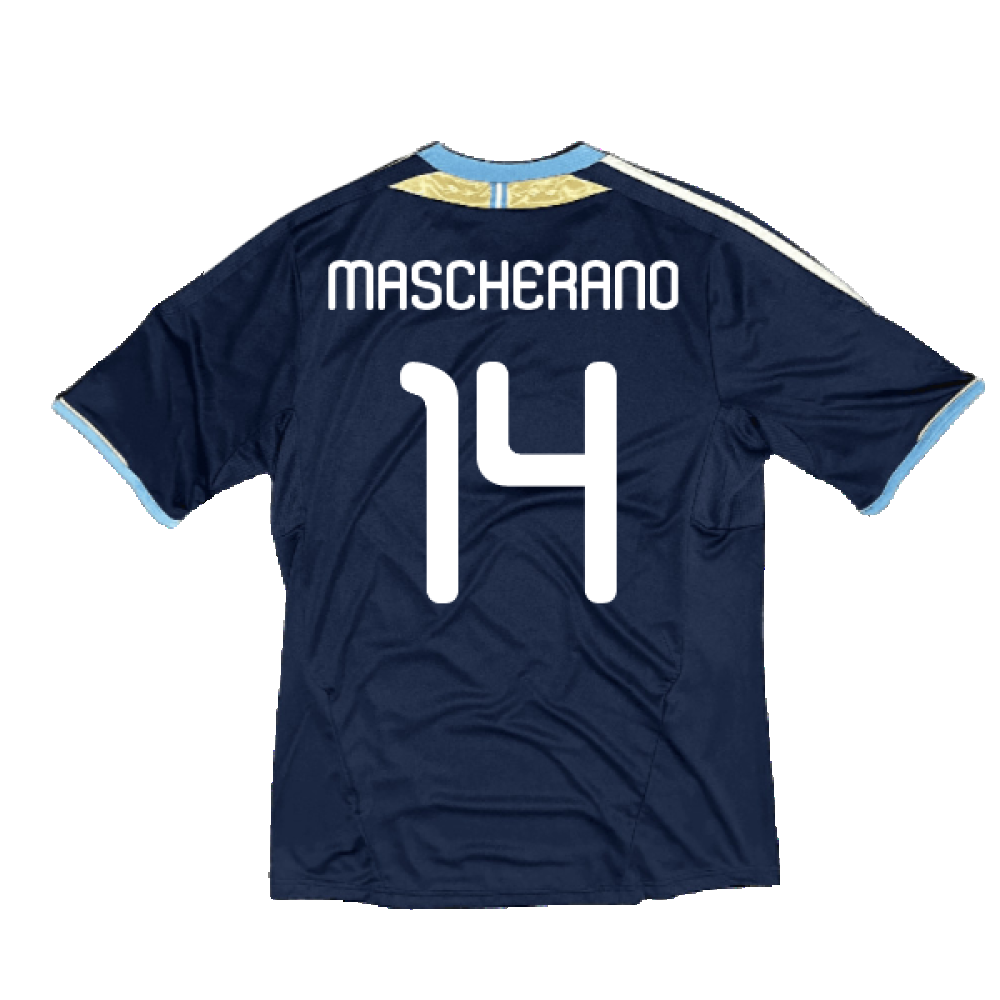 Argentina 2011-2012 Away Shirt (Good) (Mascherano 14)_1