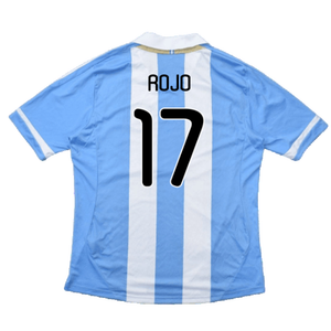 Argentina 2011-2012 Home Shirt (L) (Good) (Rojo 17)_1