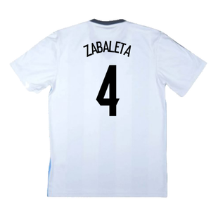 Argentina 2013-15 Basic Home Shirt (Very Good) (Zabaleta 4)_1