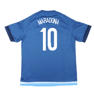 Argentina 2015-16 Away Shirt (Mint) (MARADONA 10)_1