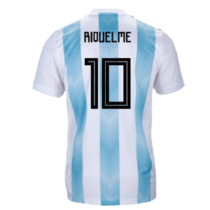 Argentina 2018-19 Home Shirt (XL) (Excellent) (Riquelme 10)_1