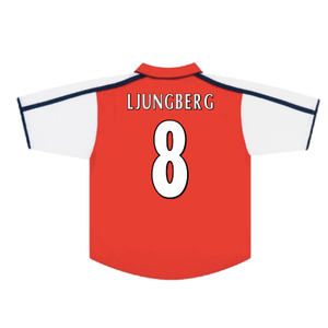 Arsenal 2000-02 Home Shirt (XL Boys) (Good) (Ljungberg 8)_1