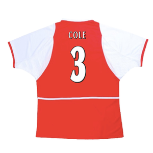 Arsenal 2002-04 Home Shirt (XL) (Very Good) (Cole 3)_1