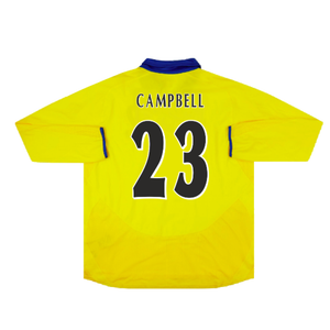 Arsenal 2003-05 Long Sleeve Away Shirt (Excellent) (Campbell 23)_1