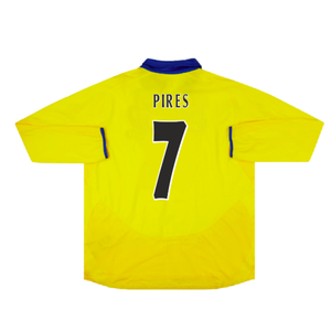 Arsenal 2003-05 Long Sleeve Away Shirt (Excellent) (Pires 7)_1