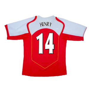 Arsenal 2004-05 Home Shirt (L) (Very Good) (Henry 14)_1