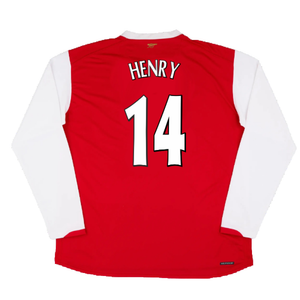 Arsenal 2006-07 Long Sleeve Home Shirt (XXL) (Excellent) (Henry 14)_1