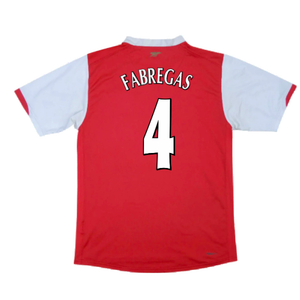 Arsenal 2006-08 Home Shirt (XL) (Excellent) (Fabregas 4)_1