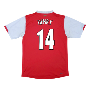 Arsenal 2006-08 Home Shirt (XL) (Excellent) (Henry 14)_1