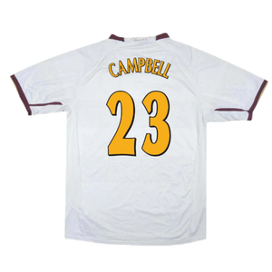 Arsenal 2007-08 Away Shirt (XL) (Excellent) (CAMPBELL 23)_1