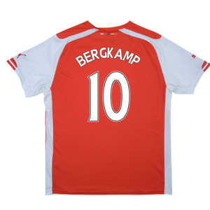 Arsenal 2014-15 Home Shirt (S) (Excellent) (BERGKAMP 10)_1