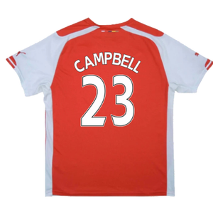 Arsenal 2014-15 Home Shirt (L) (CAMPBELL 23) (Very Good)_1