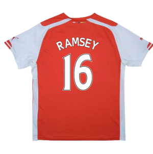 Arsenal 2014-15 Home Shirt (L) (Ramsey 16) (Very Good)_1