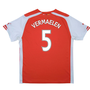 Arsenal 2014-15 Home Shirt (M) (Excellent) (Vermaelen 5)_1