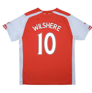 Arsenal 2014-15 Home Shirt (L) (Wilshere 10) (Very Good)_1
