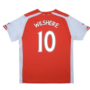 Arsenal 2014-15 Home Shirt (S) (Excellent) (Wilshere 10)_1