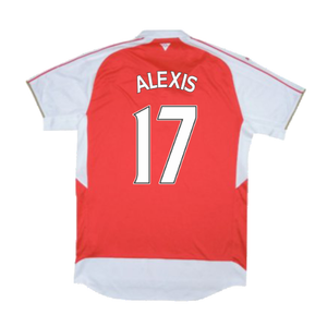Arsenal 2015-16 Home Shirt (S) (Alexis 17) (Excellent)_1