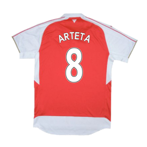 Arsenal 2015-16 Home Shirt (S) (ARTETA 8) (Excellent)_1