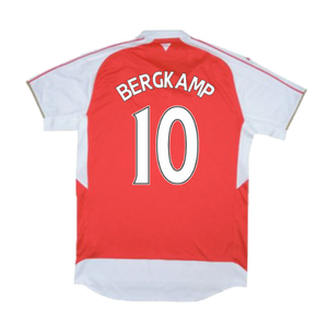 Arsenal 2015-16 Home Shirt (M) (BERGKAMP 10) (Very Good)_1