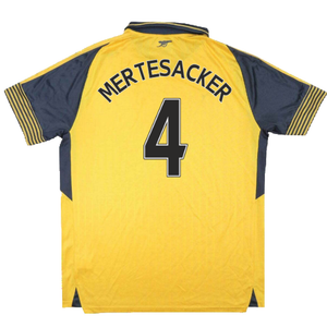 Arsenal 2016-17 Away Shirt (XL) (Very Good) (Mertesacker 4)_1