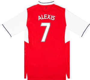 Arsenal 2016-17 Home Shirt (L) (Alexis 7) (Excellent)_1