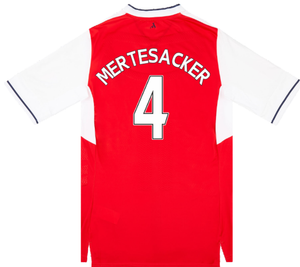 Arsenal 2016-17 Home Shirt (L) (Mertesacker 4) (Excellent)_1