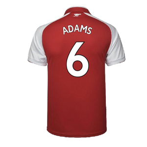 Arsenal 2017-18 Home Shirt (Excellent) (Adams 6)_1