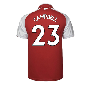 Arsenal 2017-18 Home Shirt (Excellent) (Campbell 23)_1