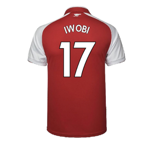 Arsenal 2017-18 Home Shirt (XL) (Very Good) (Iwobi 17)_1