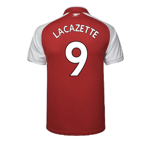 Arsenal 2017-18 Home Shirt (XL) (Very Good) (Lacazette 9)_1