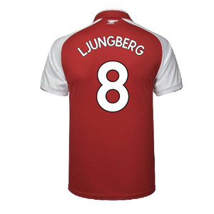 Arsenal 2017-18 Home Shirt (XS) (Very Good) (Ljungberg 8)_1